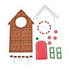 6" x 10" Gingerbread Doorknob Hanger Foam Craft Kit - Makes 12 Image 1