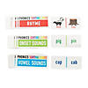 6" x 2 1/2" Phonics Sorting Laminated Flashcard Set - 75 Pc. Image 1