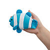 6" x 4 1/2" Under the Sea Striped Clown Fish Stuffed Toys - 12 Pc. Image 1