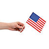 6" x 4" Bulk 1008 Pc. Small Classic Plastic American Flags on Sticks Image 1