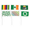 6" x 4" Bulk 72 Pc. St. Patrick&#8217;s Day Flags Image 1