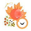 6" x 5 1/2" Fall Leaf Shaker Ornament Craft Kit - Makes 12 Image 1