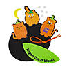 6" x 5" Happy Cat-O-Ween Cat-O&#8217;-Lantern Sign Foam Craft Kit - Makes 12 Image 1