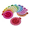 6" x 6 3/4" Colorful Spinning Multiplication Table Wheels - 13 Pc. Image 1