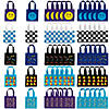 6" x 6" Bulk 50 Pc. Mini Nonwoven Tote Bag Assortment Image 1
