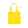 6&quot; x 6&quot; Bulk 72 Pc. Mini Bright Color Nonwoven Tote Bags Image 1