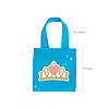 6" x 6" Nonwoven Mini Princess Party Tote Bags - 12 Pc. Image 1