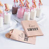 6" x 8" Bulk Love is Sweet Paper Treat Bags - 50 Pc. Image 2