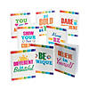 6" x 8" Paint Chip Inspirational Paper Spiral Notebook Journals - 8 Pc. Image 1