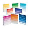 6" x 8" Paint Chip Inspirational Paper Spiral Notebook Journals - 8 Pc. Image 1