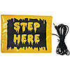 6" x 8" Step Here Wired Activation Pad for Animated Halloween Props Image 1