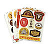 6" x 8" Yellowstone Multicolor Paper Sticker Sheets &amp;#8211; 8 Sheets Image 1