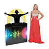 60 1/2" Dance Party Male DJ Silhouette Cardboard Cutout Stand-Up Image 1
