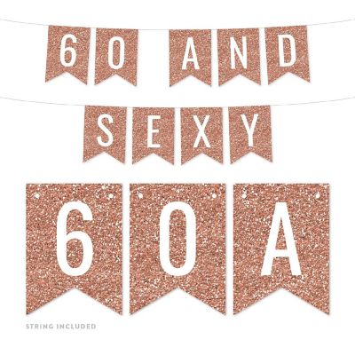 60 and Sexy 4x5.5IN Banner Image 1