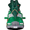 60" Blow Up Inflatable National Lampoon&#39;s Christmas Vacation Car with Tree Outdoor Yard Decoration Image 1