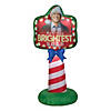60" Blow Up Inflatable National Lampoon's Christmas Vacation Sign Outdoor Yard Decoration Image 1