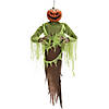 60" Hanging Pumpkin Halloween Decoration Image 1