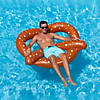 60" Inflatable Giant Pretzel Swimming Pool Float Image 2