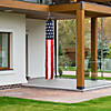 60" Patriotic Stars and Stripes Outdoor Windsock Image 1