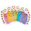 60 Pc. Adult&#8217;s Multicolor Hula Kits for 12 Image 1