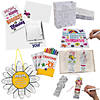60 Pc. Bulk Color Your Own Blessed to Call You Mom Craft Assortment Image 1
