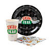 60 Pc. FRIENDS&#8482; Central Perk&#8482; Party Tableware Kit for 20 Image 1