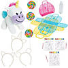 60 Pc. Unicorn Party Jelly Tote Favor Kit for 12 Guests Image 1