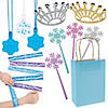 60 Pc. Winter Princess Party Favor Kit for 12 Image 1