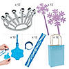 60 Pc. Winter Princess Party Favor Kit for 12 Image 1