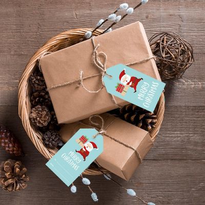 60 Presents Design Christmas To/From Tag Image 1