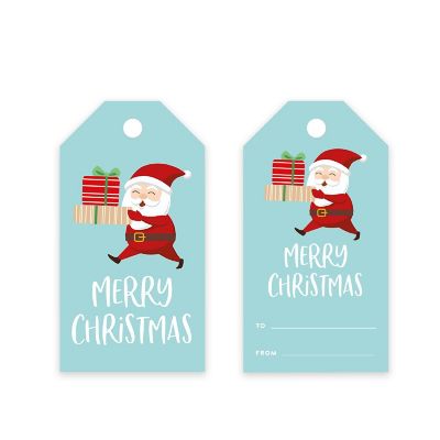 60 Presents Design Christmas To/From Tag Image 3
