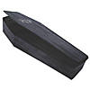 60" Wooden-Look Black Coffin With Lid Halloween Decoration Image 1