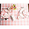 60" X 120" Pink Buffalo Check Tablecloth Image 2