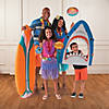 60" x 20" Tropical Colors Inflatable Vinyl Surfboard Image 4