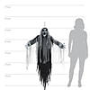 60" x 52" Ghostly Howling Phantom Hanging Halloween Decoration Image 2