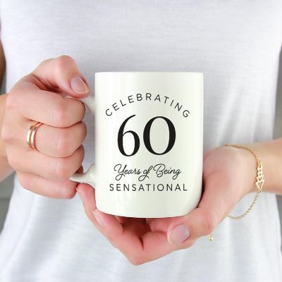 60 Years Awesome Ceramic Mug Image 1