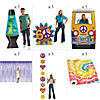 60s Party Grand Decorating Kit - 10 Pc. Image 1