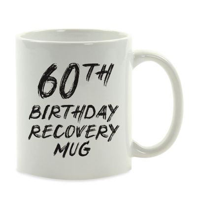 60th Birthday Recovery Ceramic Mug Image 2
