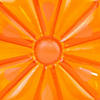 61.5" Inflatable Orange Fruit Slice Swimming Pool Lounger Raft Image 2