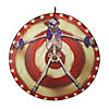 62 3/4" Clown Skeleton Target Ready-to-Hang Halloween Decoration Image 1