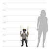 62&quot; Hanging Lightup Animated Swinging Skeleton Boy Decoration Image 4