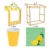 63 Pc. Lemonade Stand Drink Station Kit for 24 Guests Image 2