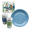 64 Pc. Ski Chalet Coffee Disposable Tableware Kit for 24 Guests Image 1