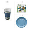 64 Pc. Ski Chalet Coffee Disposable Tableware Kit for 24 Guests Image 1