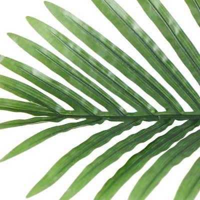 64&quot;H palm tree With Fiberstone Planter Image 2