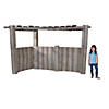 66" 3D Nativity Stable Cardboard Stand-Up Image 1