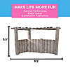 66" 3D Nativity Stable Cardboard Stand-Up Image 2