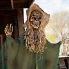 66&#8221; Hanging Animated Skeleton Witch Halloween Decoration Image 2