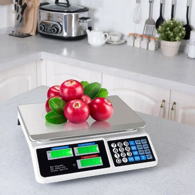 66Lbs Digital Weight Scale Price Computing Retail Count Scale Food Meat Scales Image 2