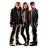 67" Harry Potter&#8482; Ron, Hermione & Harry Life-Size Cardboard Cutout Stand-Up Image 1